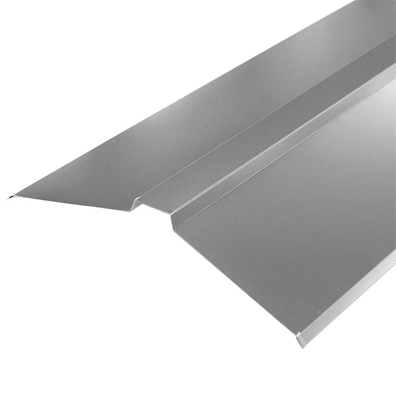 фото Планка конька плоского металлпрофиль 150х150х2000мм оцинкованый металл профиль