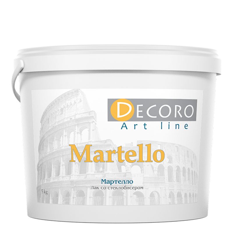 фото Лак со стеклобисером decoro martello, 1кг