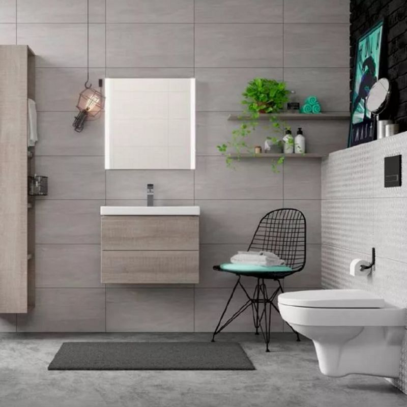 унитаз подвесной cersanit city clean on с сиденьем микролифт s-mz-city-con-s-dl-w