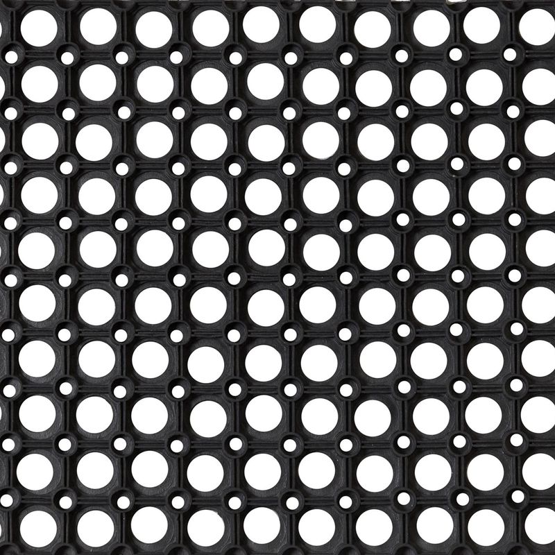 фото Коврик резиновый ринго-матт 80х120 см, 16 мм, черный eastern