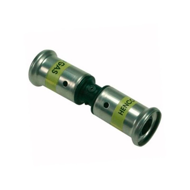 МП-Пресс Муфта соедин. 26х26 PVDF HENCO