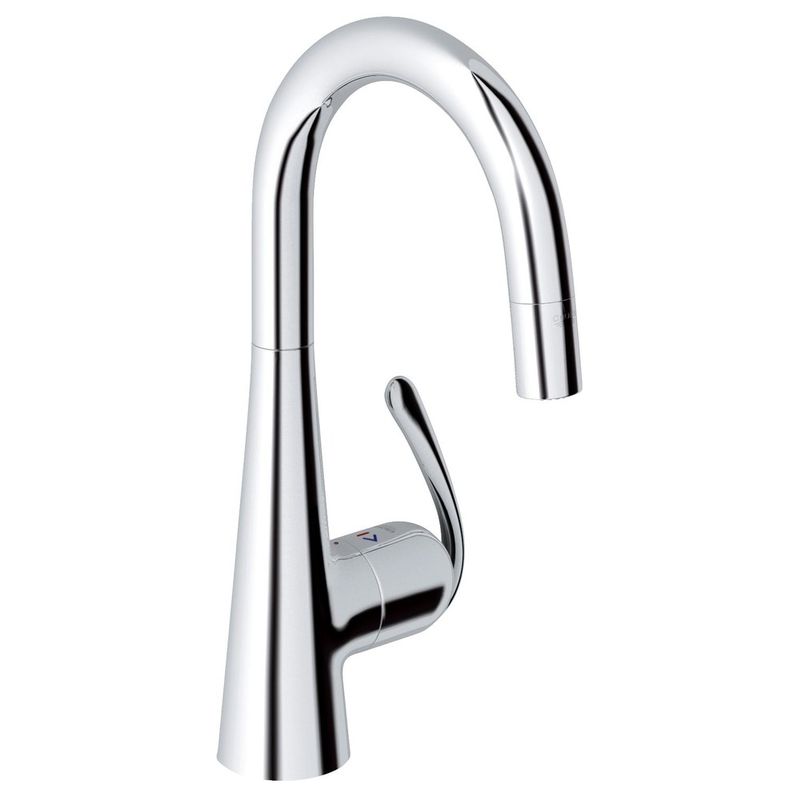 фото Смеситель для кухни grohe zedra 32296000