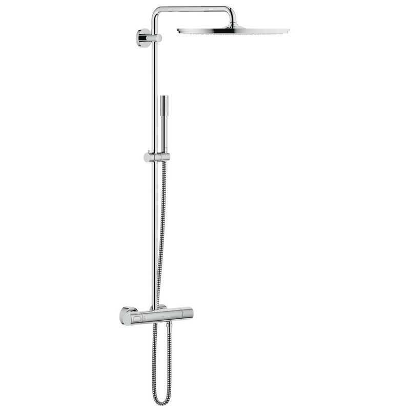 фото Душевая система с термостатом grohe rainshower 27174001 для душа