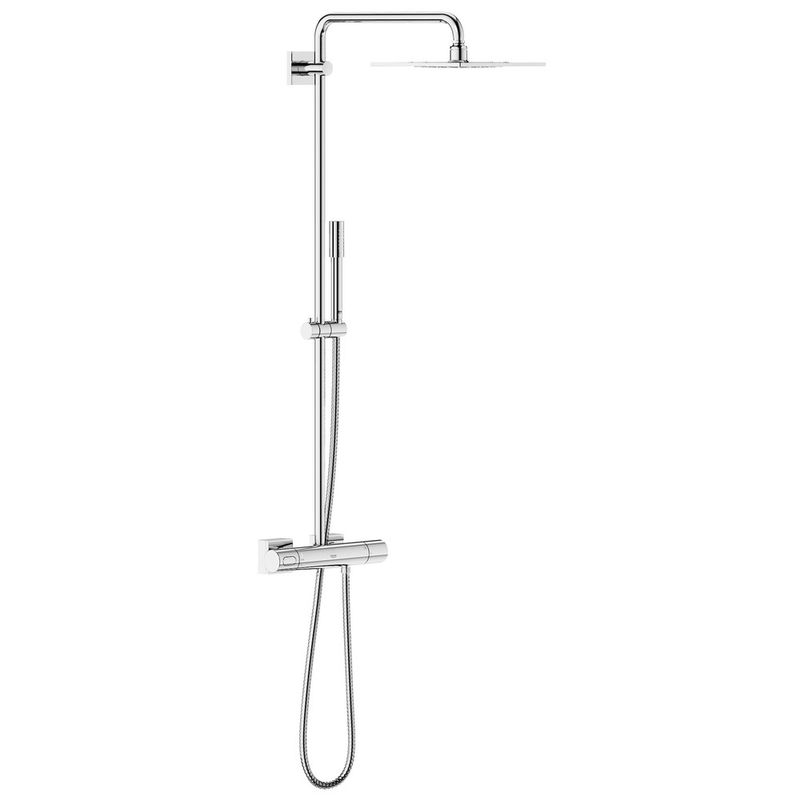 фото Душевая система с термостатом grohe rainshower 27469000 для душа