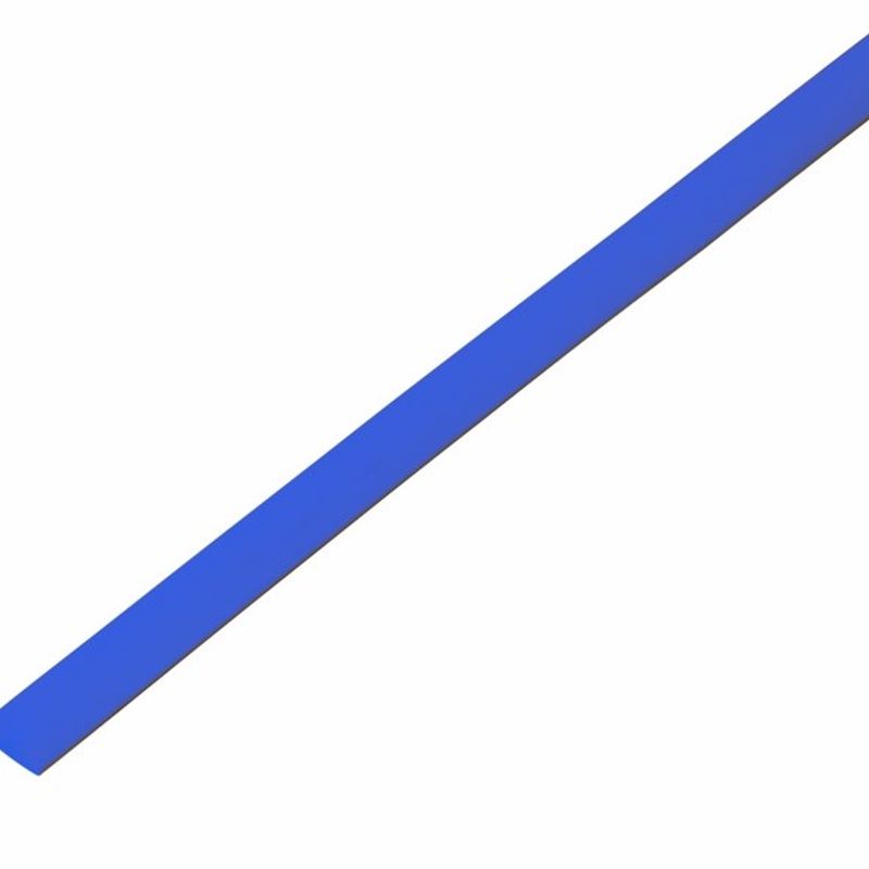 Термоусадка синяя 5,0/2,5 мм 1м REXANT