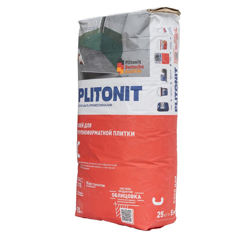 Клей для плитки (С2 ТЕ) Plitonit С 25 кг