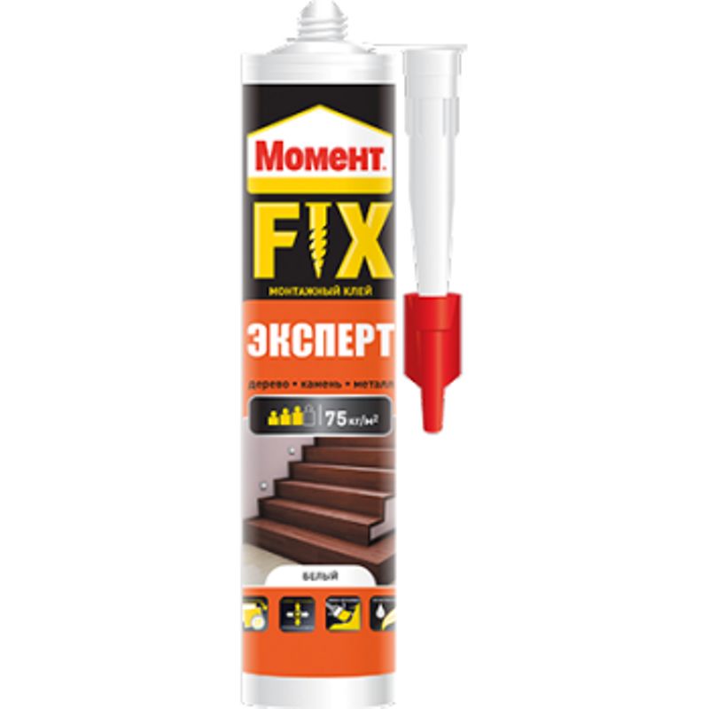 Клей Момент FIX Эксперт, (белый) 380 г