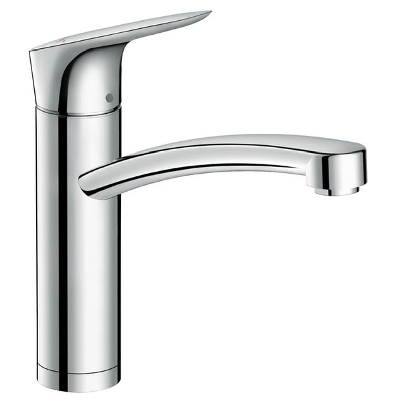 фото Смеситель для кухни hansgrohe logis 71833000 для установки перед окном