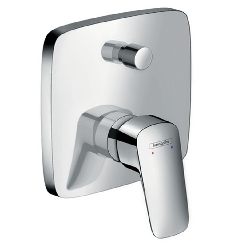 фото Смеситель для ванны hansgrohe logis 71405000 к ibox universal