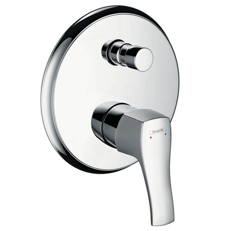 фото Смеситель для ванны hansgrohe metris classic 31485000 к ibox universal