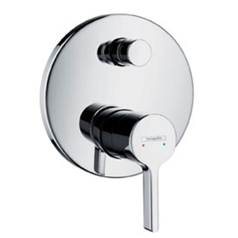 фото Смеситель для ванны hansgrohe metris s 31465000 к ibox universal