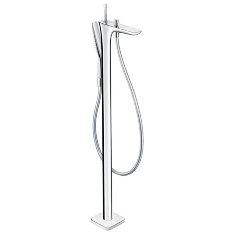 фото Смеситель для ванны hansgrohe puravida 15473000 напольный