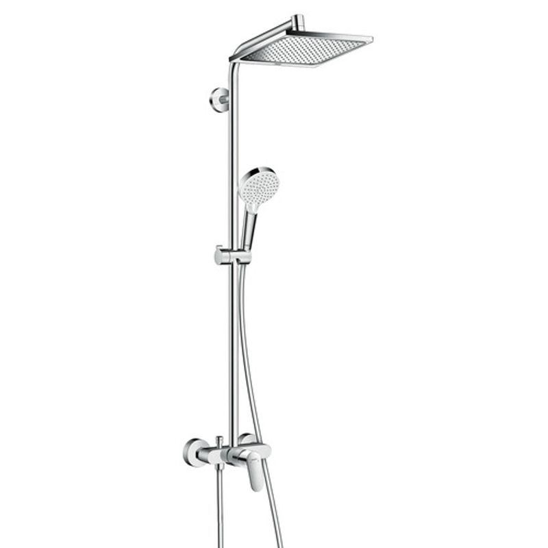 фото Душевая система hansgrohe crometta e 240 1jet 27284000