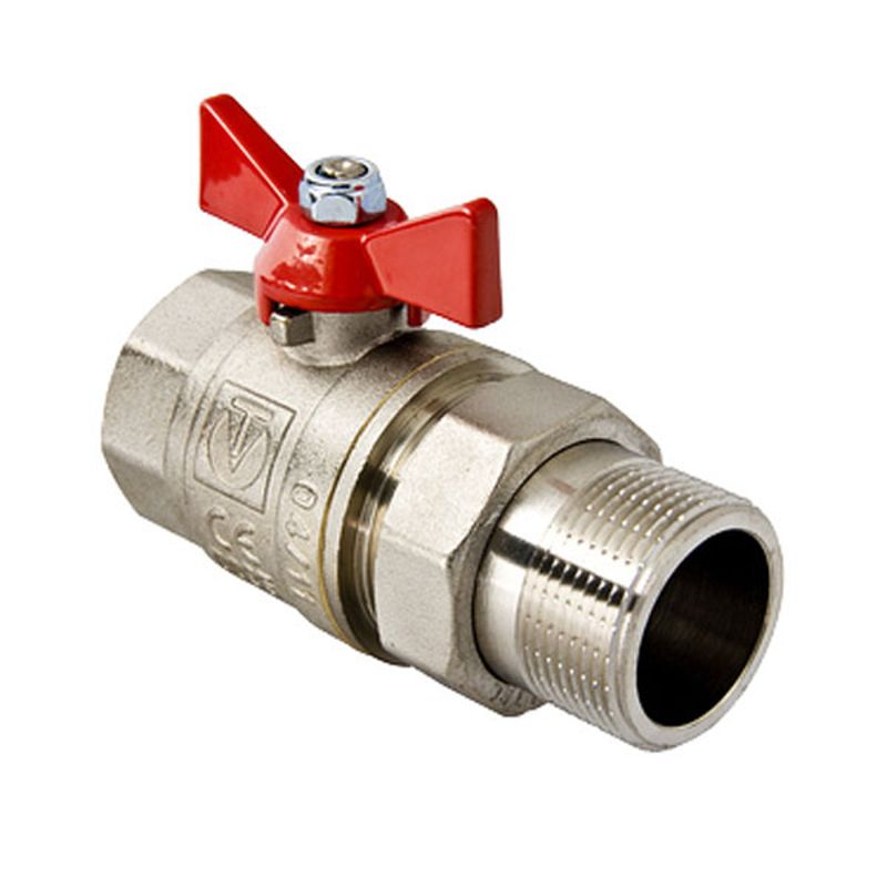 Valtec Кран шаровый со сгоном НР-ВР 3/4