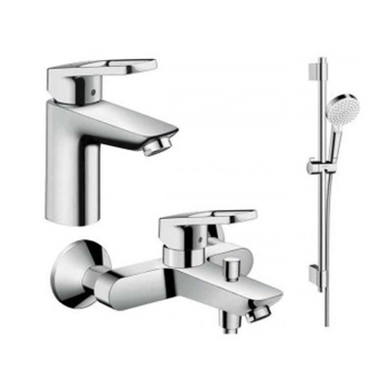 фото Комплект смесителей hansgrohe set logis e70 (a) для ванны