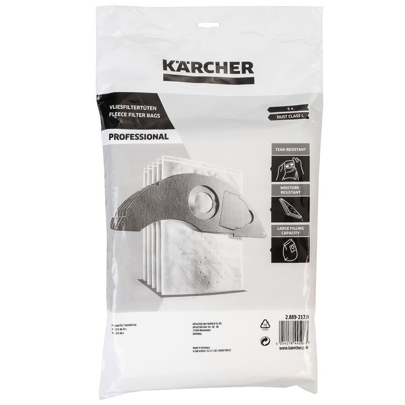 Мешок для пылесоса Karcher флисовый (5 шт)