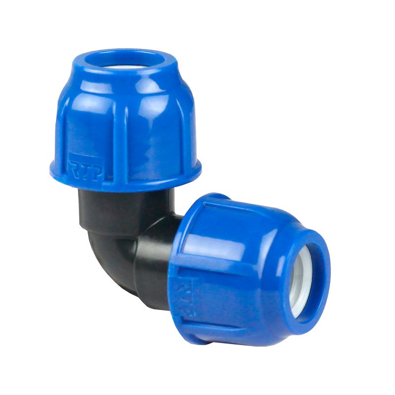 Отвод компрессионный соединительный 90° 20 РТП