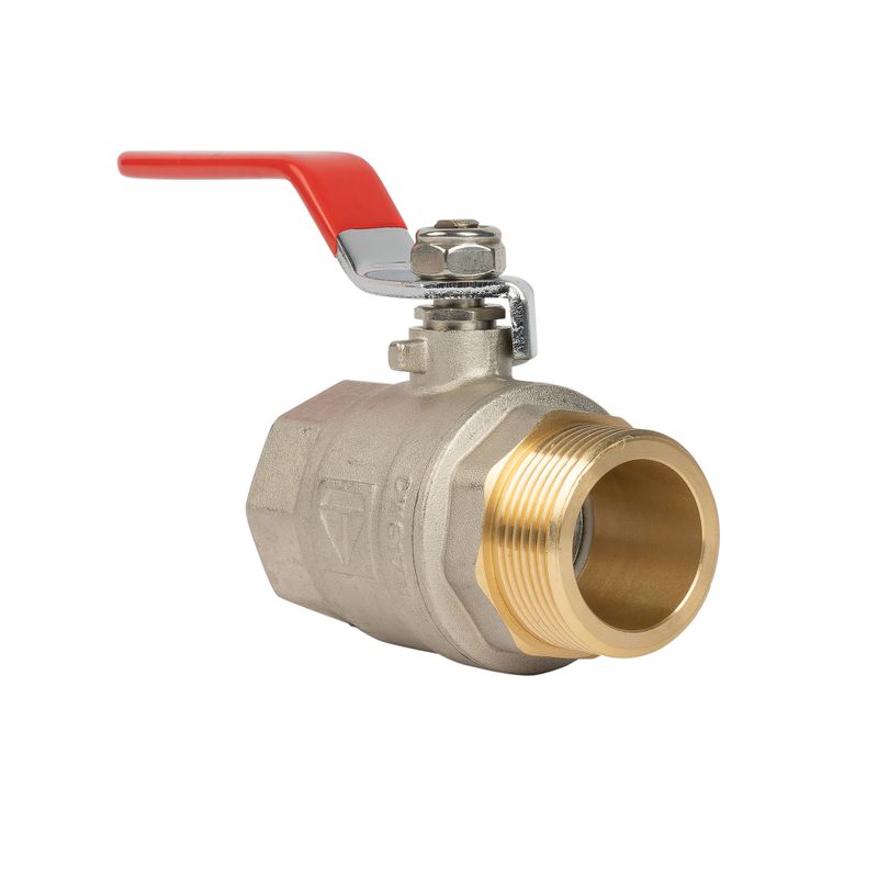 Кран шаровый (ручка) HLV 1 1/4" НР-ВР