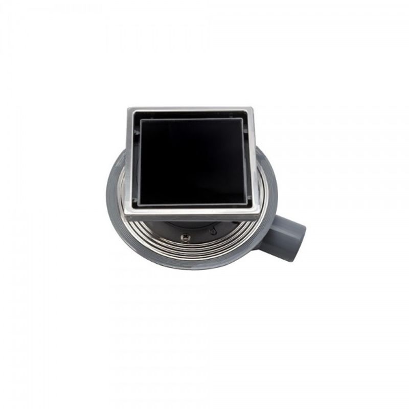 фото Трап для душа pestan confluo standard 1 150х150 мм (13000089) черное стекло