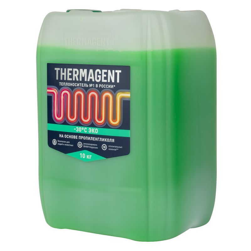 фото Теплоноситель thermagent-30 эко 10 кг (антифриз для систем отопления)
