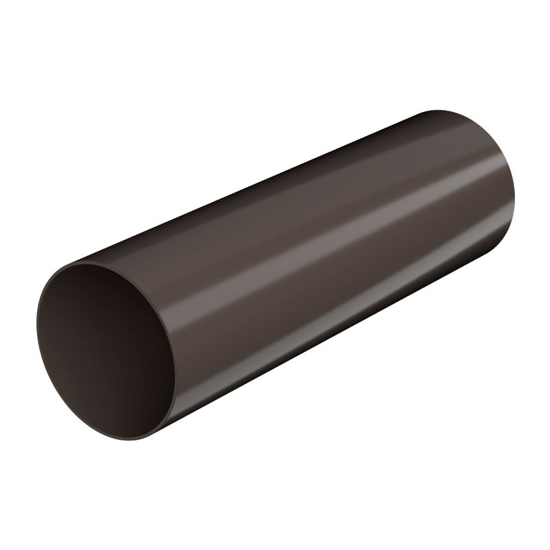 фото Труба технониколь темно-коричневый глянец (3м)