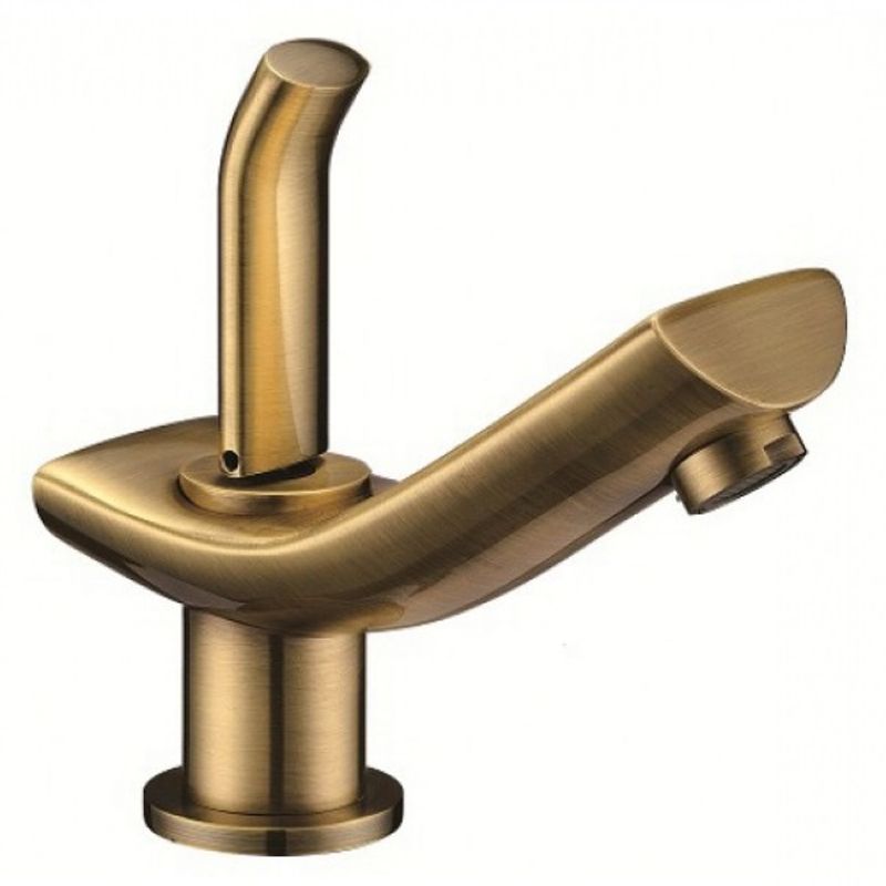 фото Смеситель для раковины kaiser logo 47011-3 bronze