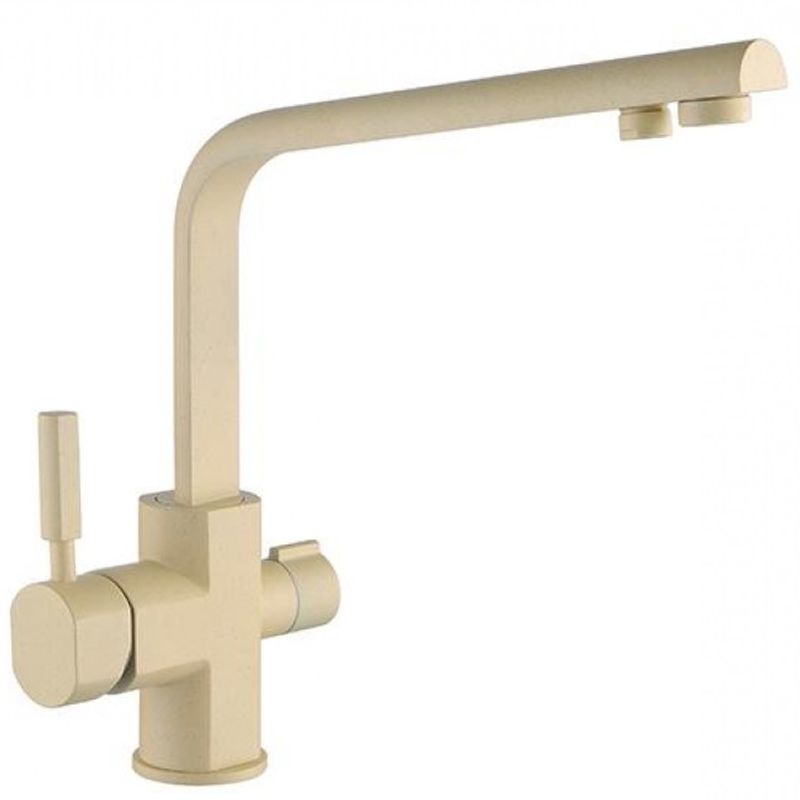 фото Смеситель для кухни kaiser decor 40144-6 с подключением к фильтру sand
