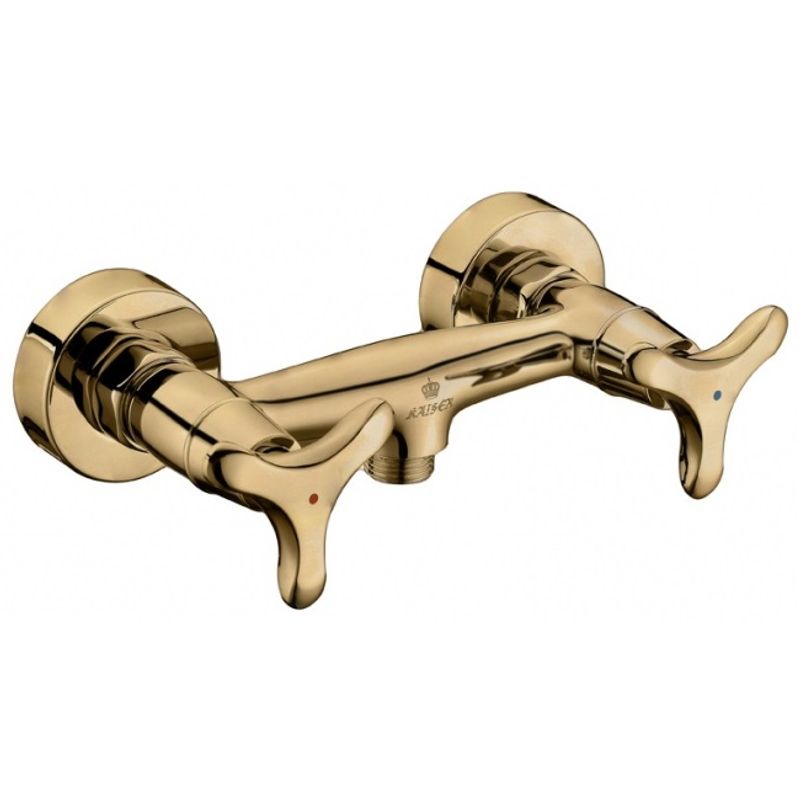 фото Смеситель для кухни kaiser trio 57077-1 bronze
