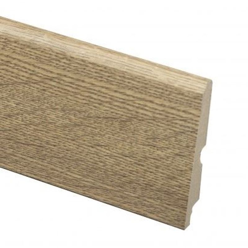 фото Плинтус kronopol p85 4563 caspian oak, 2500х85х16мм, 9шт/уп