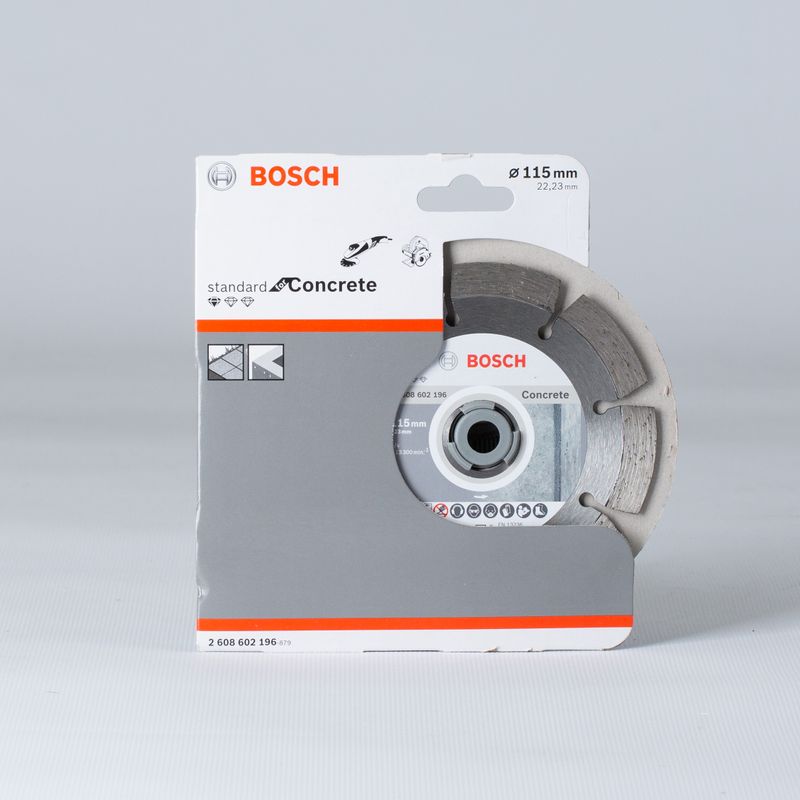 фото Диск алмазный по бетону 115х22,23 мм bosch