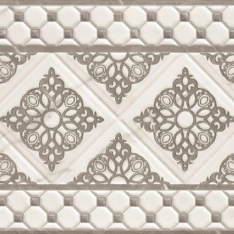 фото Керамическая плитка elegance grey decor 1 gracia ceramica 300х500 (1-й сорт)