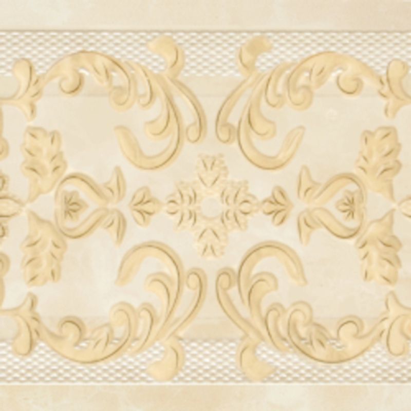 фото Керамическая плитка palladio beige decor 1 gracia ceramica 250х600 (1-й сорт)