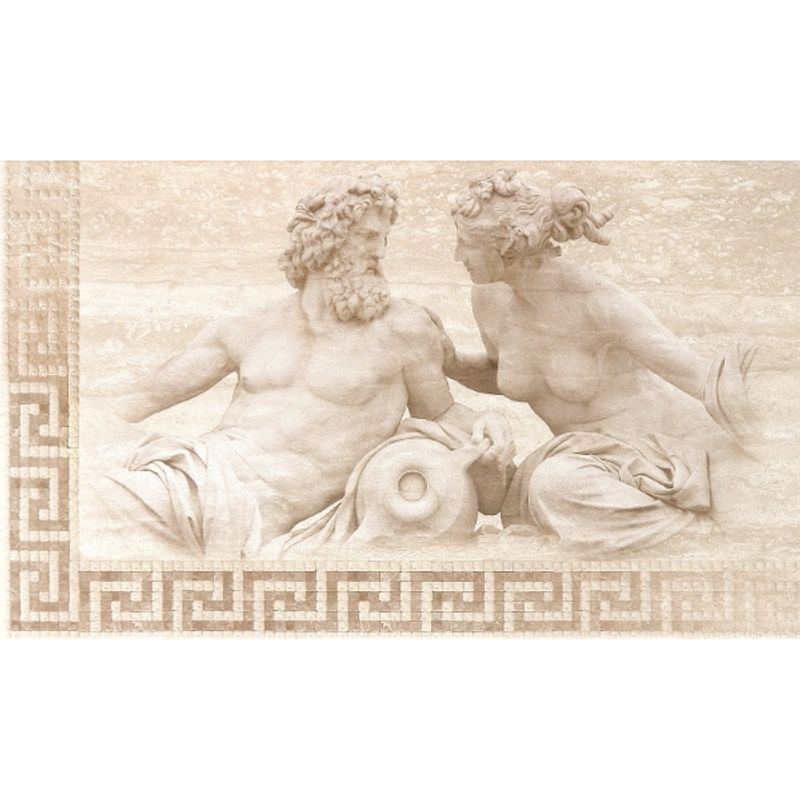 фото Керамическая плитка itaka beige decor 01 gracia ceramica 300x500 (1-й сорт)