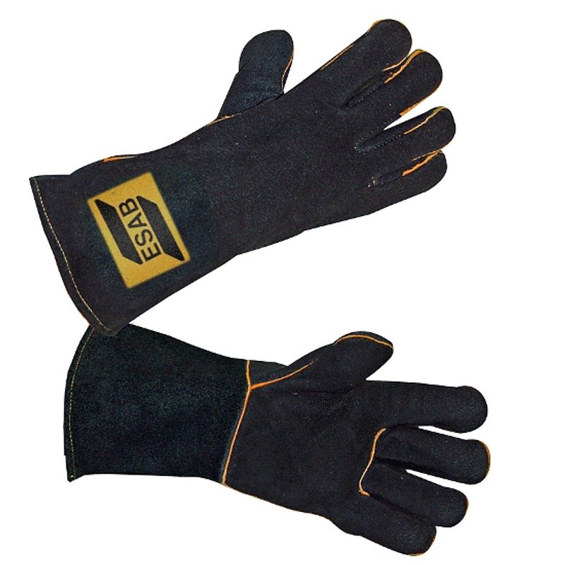 фото Перчатки краги esab heavy duty black