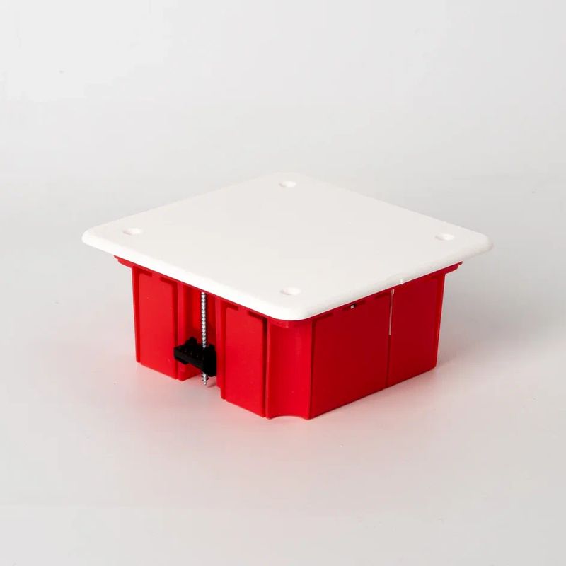 фото Коробка распределительная сп для гкл 92х92х45мм, крышка, пл. лапки tdm
