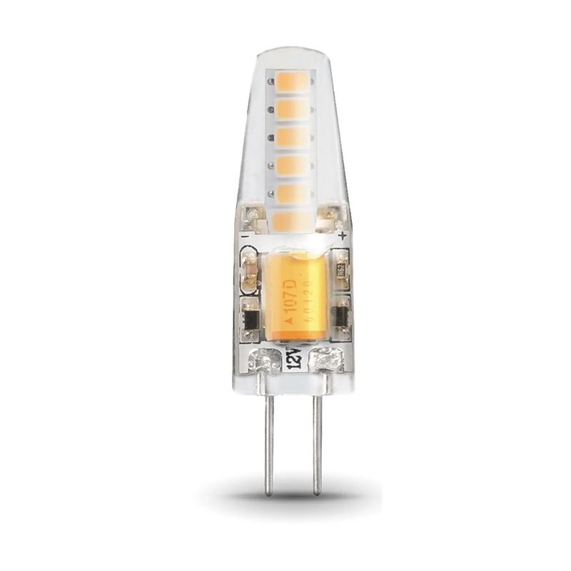 фото Лампа gauss led g4 12v 2w теплый свет 3000k