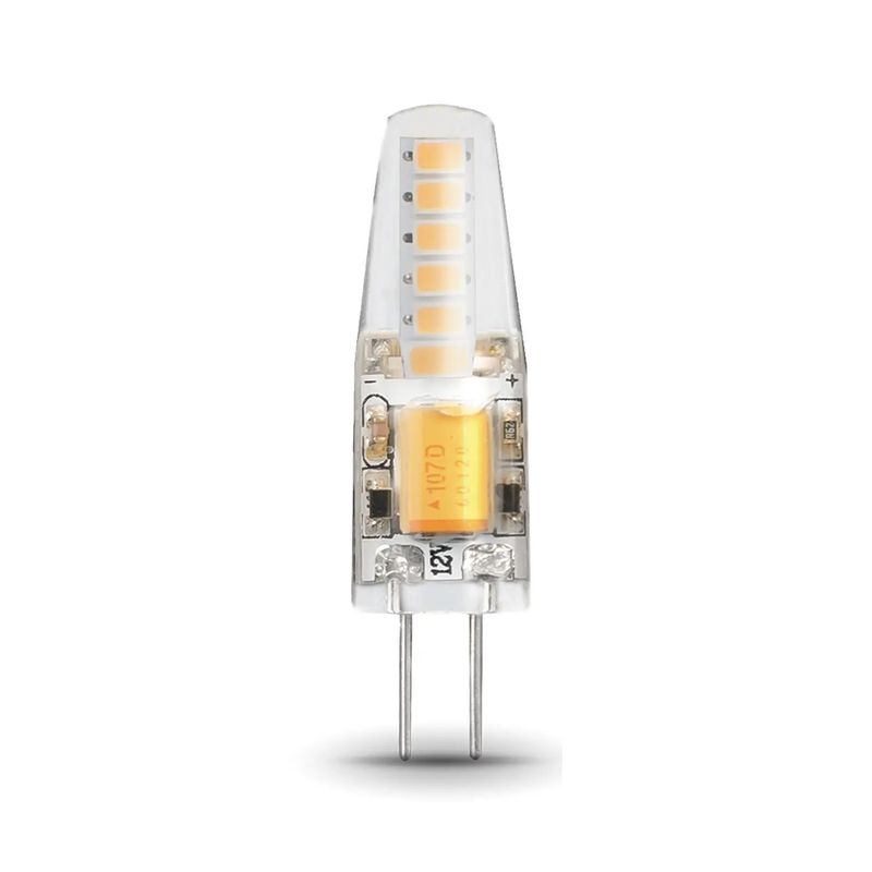 фото Лампа gauss led g4 12v 2w холодный свет 4100k