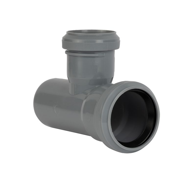 Тройник канализационный 50х40х87гр РТП