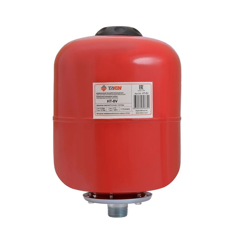 Бак расширительный для отопления ET V-8/ HT-8V TAEN (красный) (артикул: ET V-8/ HT-8V)