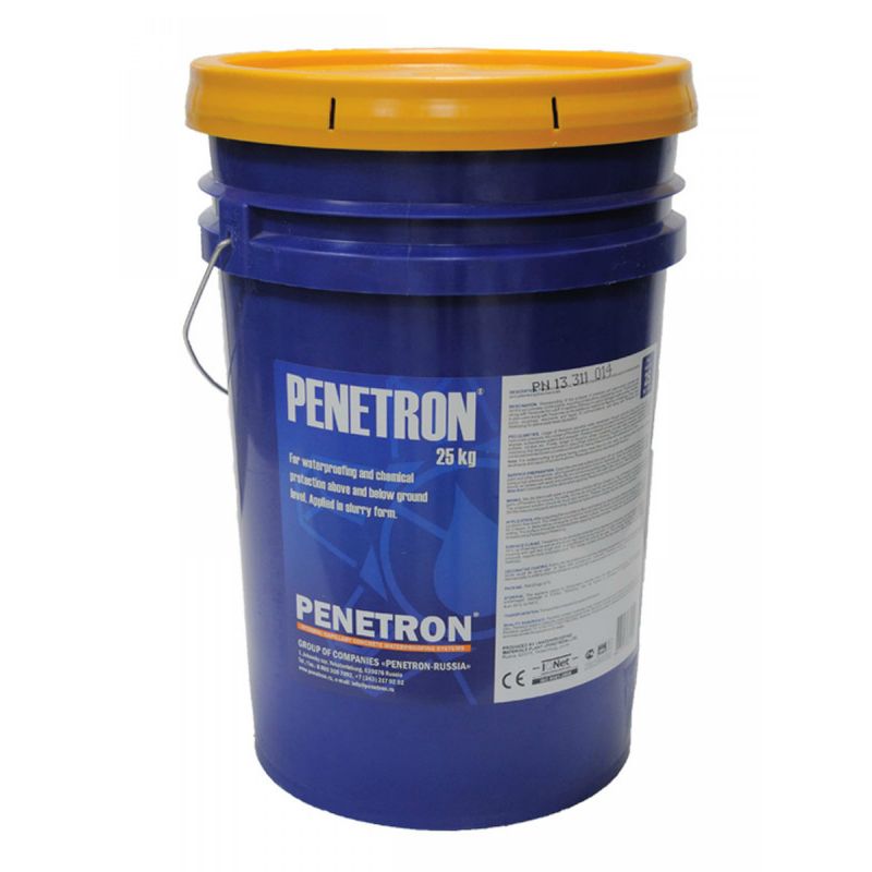 фото Гидроизоляция проникающая пенетрон, 25 кг penetron
